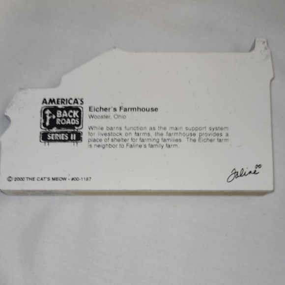 The Cat's Meow Collector Shelf Sitter Set Of 4 Vintage, Hisorical - Picture 7 of 11